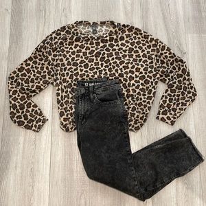 Girlfriend High Rise + Sweatshirt